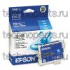 Картридж EPSON T0482 (ST R200/300/RX500/R220/300ME/320/340;RX600/620/640) голубой